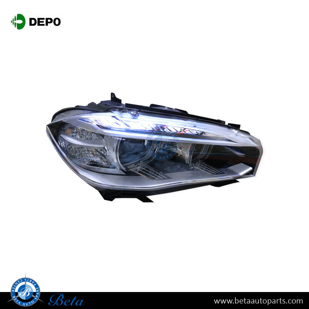 BMW X5 F15 (2014-2018), Headlamp Xenon (Right), Depo, 63117317102