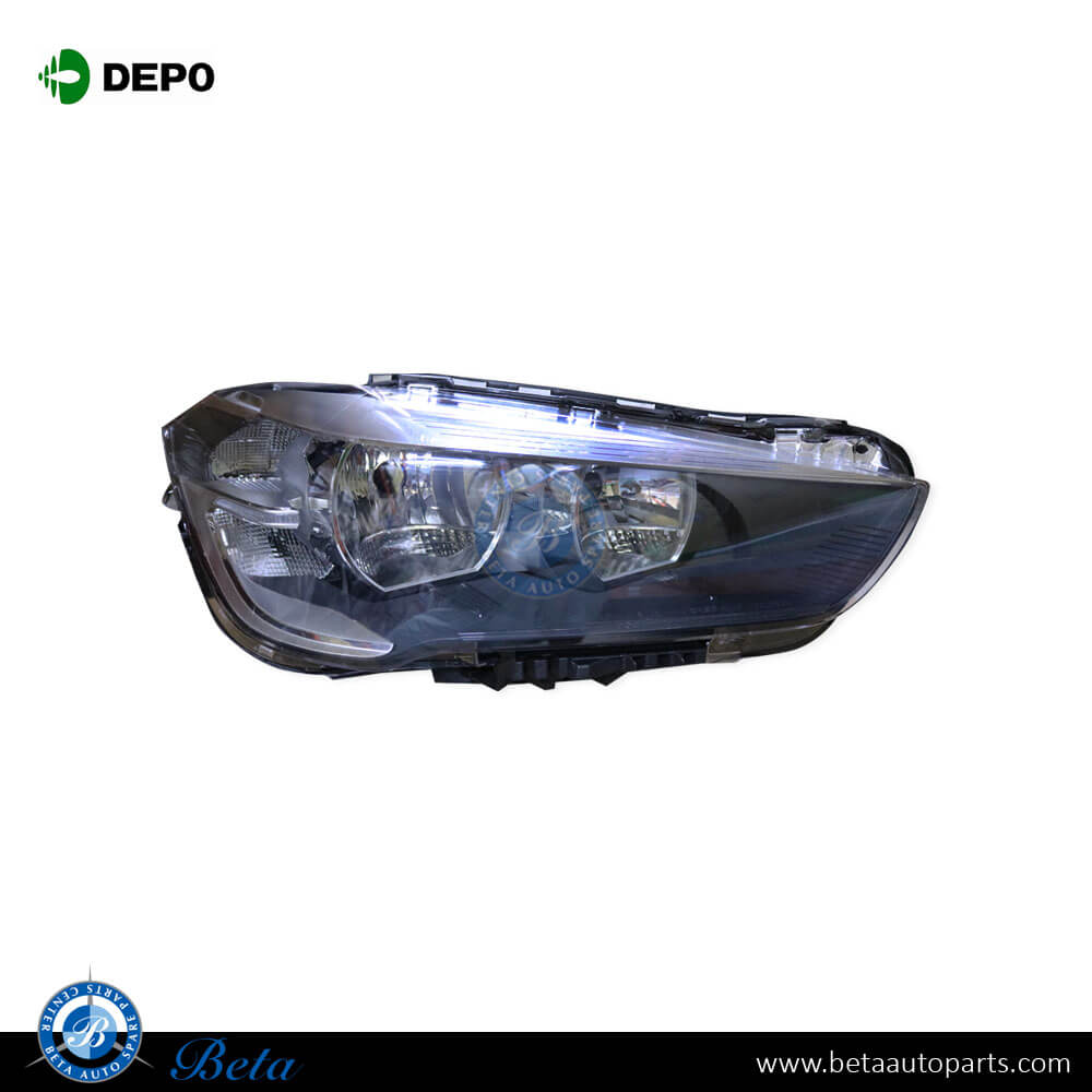 Right Side Headlamp Normal for BMW X1 F48 2016-Up models, Part Number 63117346534