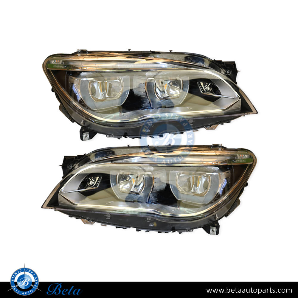 Headlamp Upgrade From Xenon To Adaptive LED Look for BMW 7 Series F01/F02 LCI 2013-2015 models, Part Number 63117348502/63117348503