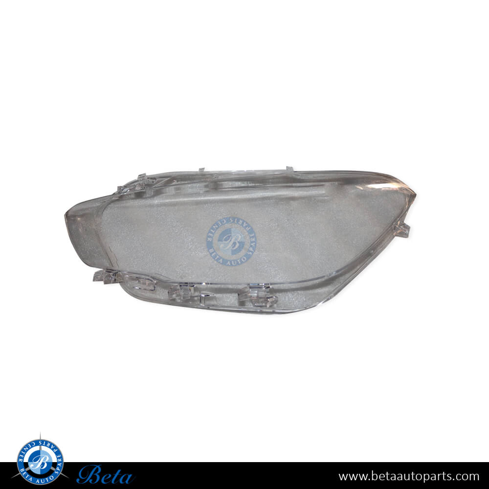 Left Side Headlamp Lens for BMW 1 Series F20/F21 LCI 2015-2019 models, Part Number 63117358391