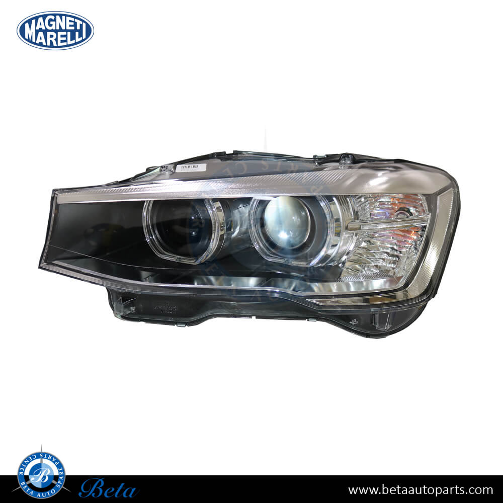 Left Side Headlamp AHL Bi-Xenon LED for BMW F25 / F26 LCI 2014-2017 models, Part Number 63117401137