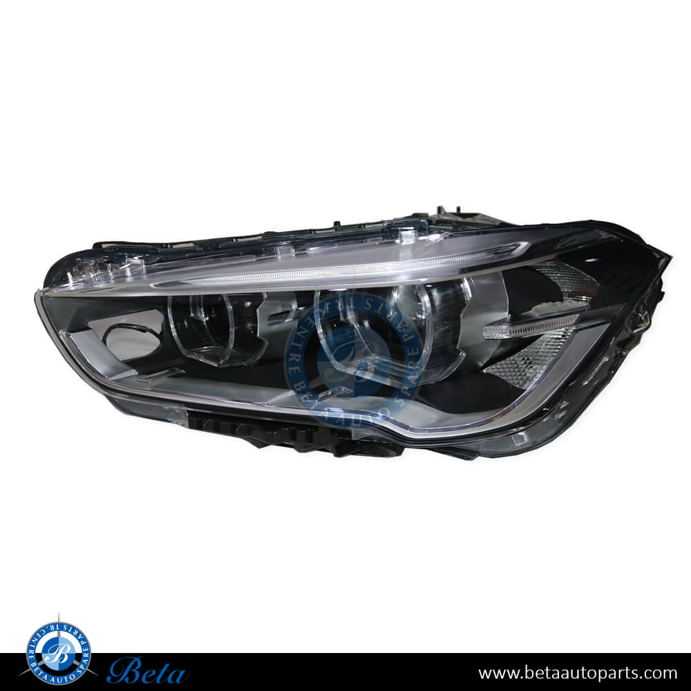 Left Side Headlamp LED for BMW X1 F48 2016-2019 models, Part Number 63117436461