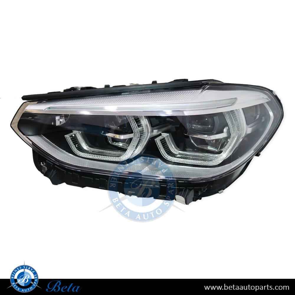 Left Side Headlamp Adaptive LED for BMW X3/X4 G01/G02 2018-Up models, Part Number 63117466119