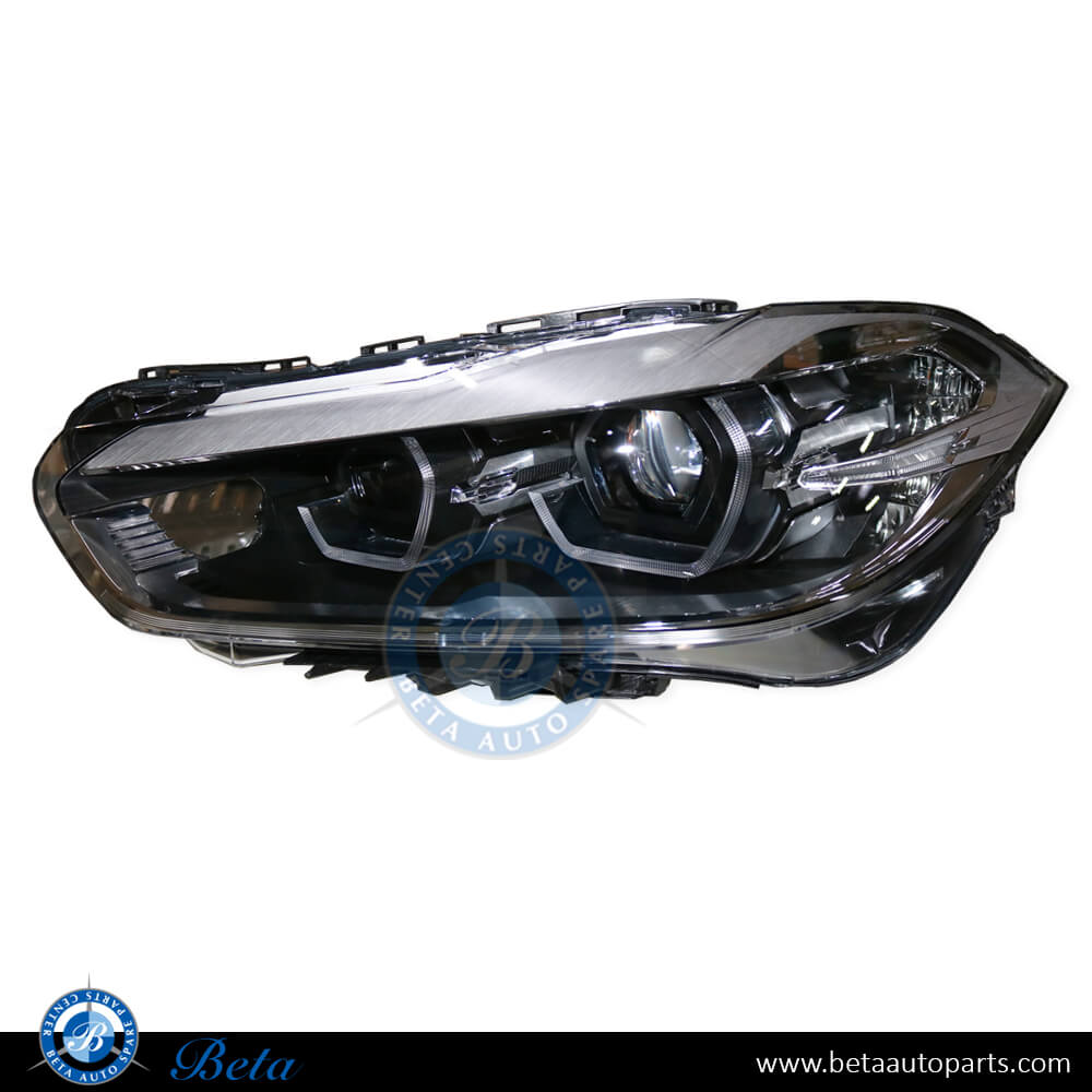 Left Side Headlamp LED for BMW X2 F39 2018 -Up models, Part Number 63117489229