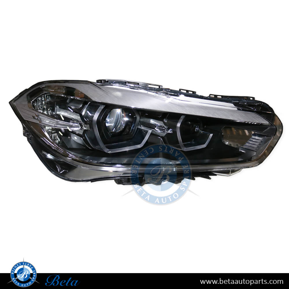 Right Side Headlamp LED for BMW X2 F39 2018 -Up models, Part Number 63117489230