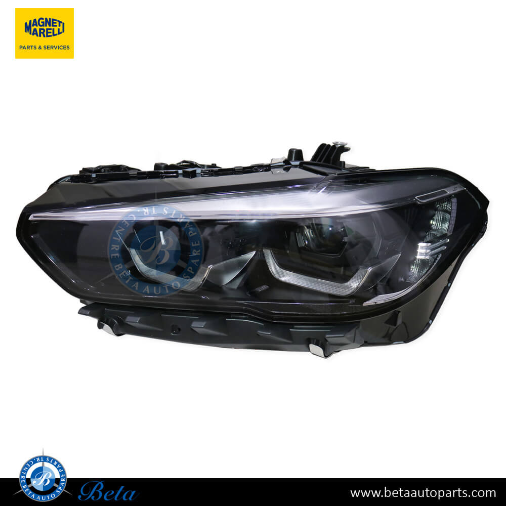 Left Side Headlamp LED for BMW X5 G05 2019-Up models, Part Number 63117933329