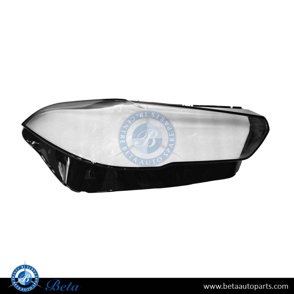 Right Side Headlamp Lens for BMW X5 G05 2019-Up models, Part Number 63117933330