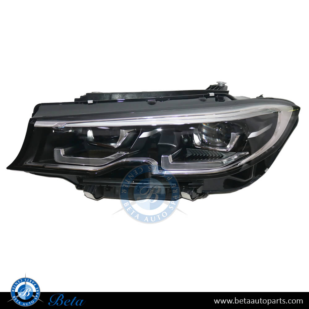 Left Side Headlamp Adaptive LED for BMW 3 Series G20 2019-Up models, Part Number 63118496155