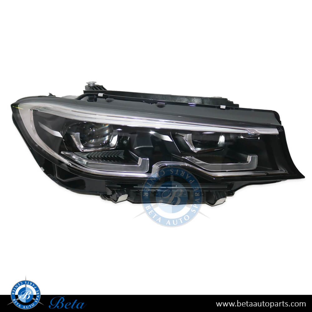 Right Side Headlamp Adaptive LED for BMW 3 Series G20 2019-Up models, Part Number 63118496156