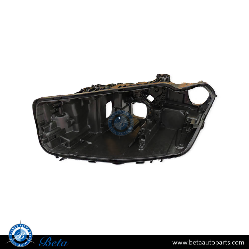 Left Side Headlamp Housing for Static LED for BMW 5 Series G30 LCI 2021-Up models, Part Number 63119479257