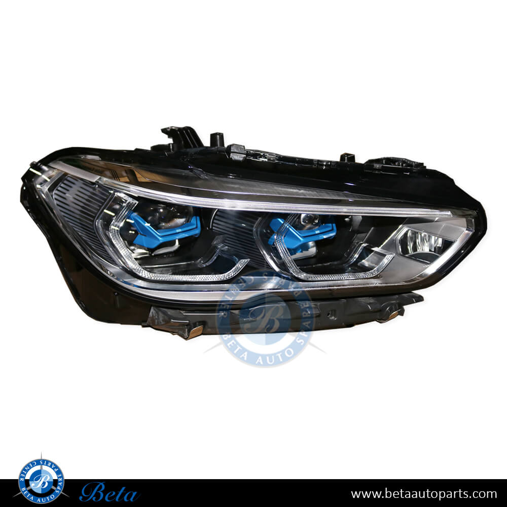 Right Side Headlamp Laser LED for BMW X5/X6 G05/G06 2019-Up models, Part Number 63119850426 / 63117933340