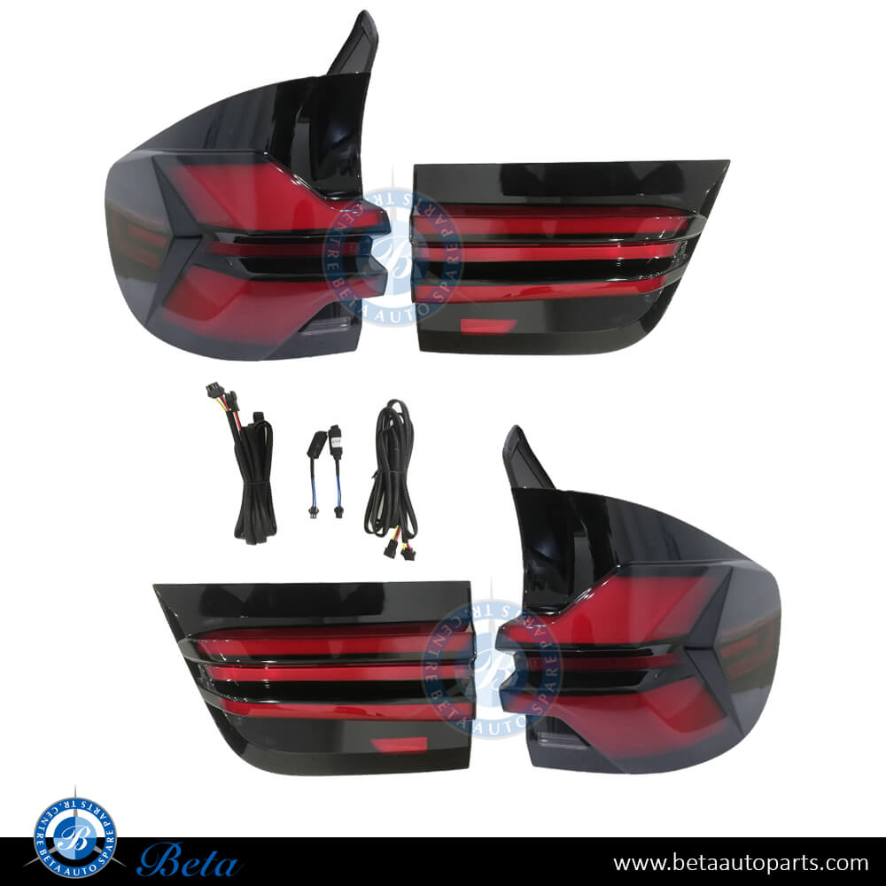 Tail Lamps Upgrade To G05 LCI Look for BMW X5 2007-2013 models, Part Number 63217158939 / 63217158940 / 63217158943 / 63217158944