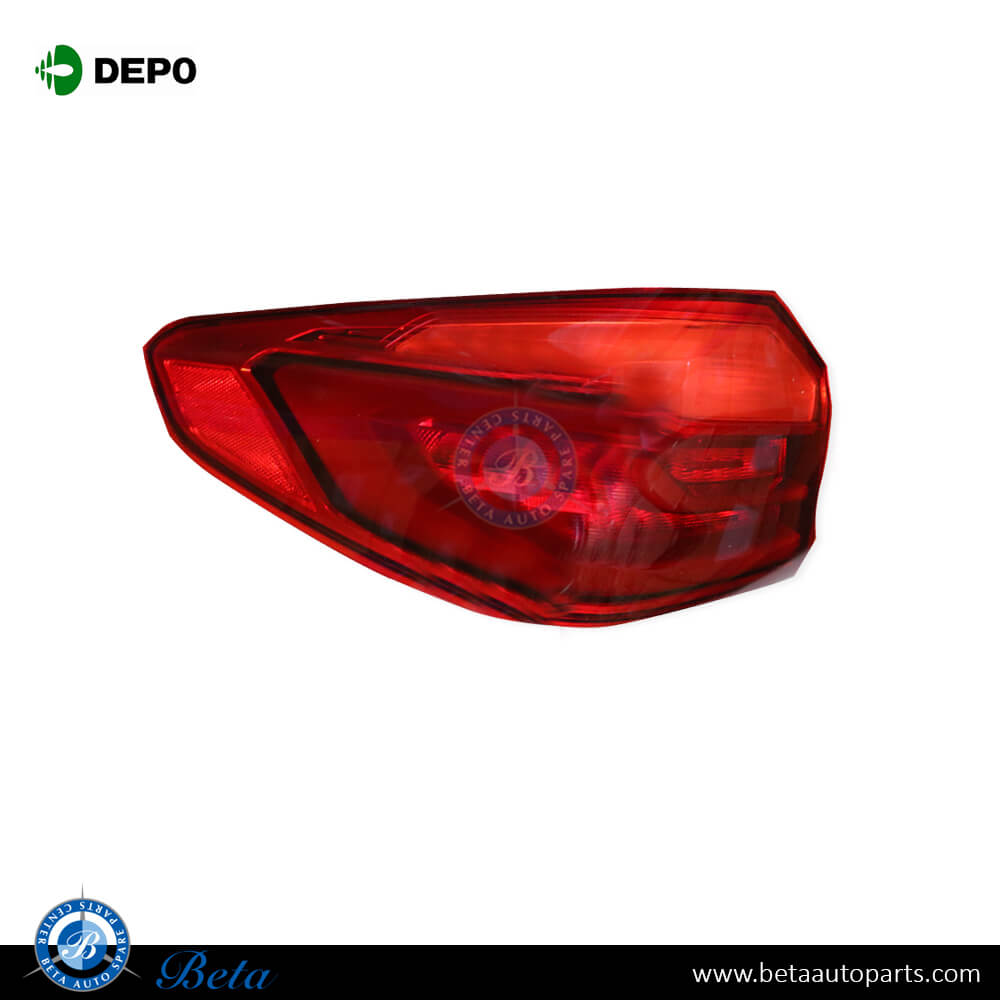 BMW 5 Series G30 (2017-2020), Tail Lamp LED (Left), Depo, 63217376463