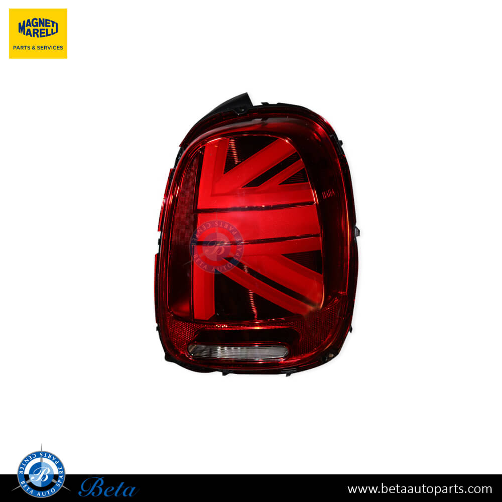 Right Side Tail Lamp LED Union Jack Look for MINI Hatch F55 / F56 2014 -Up models, Part Number 63217435134