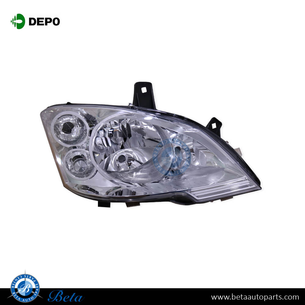 Right Side Headlamp for Mercedes Vito W639 2010-2013 models, Part Number 6398201961