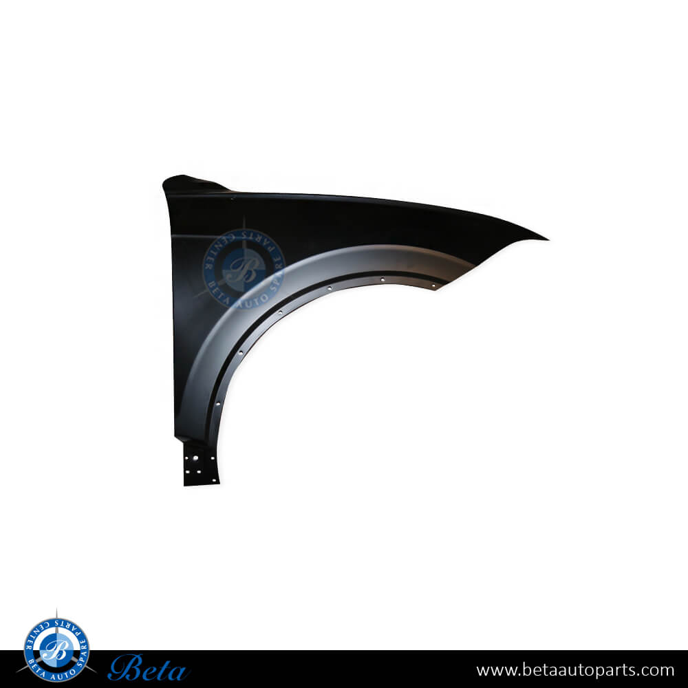 Right Side Fender - Steel for Volkswagen Touareg 2018 -Up models, Part Number 760821106