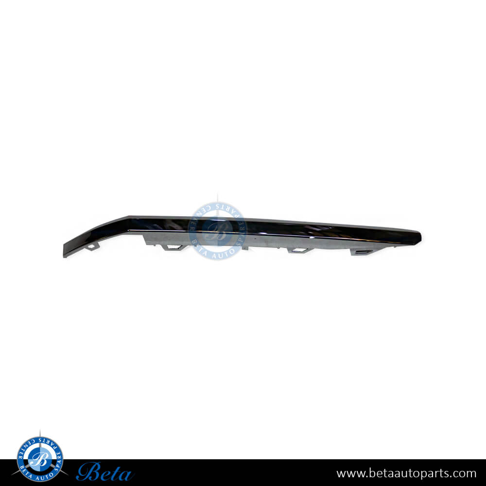 Right Side Front Bumper Chrome Moulding for Volkswagen Touareg 2018-Up models, Part Number 760853254