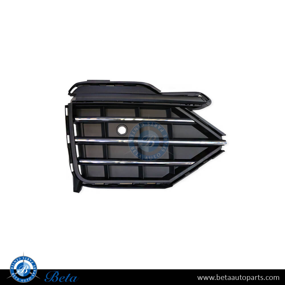 Left Side Front Bumper Lower Grille for Volkswagen Touareg 2018-Up models, Part Number 760853661C