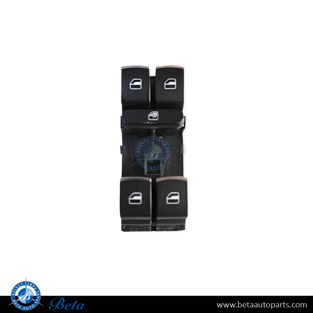 Master Window Switch for Volkswagen Touareg 2011-2014 models, Part Number 7P6959857