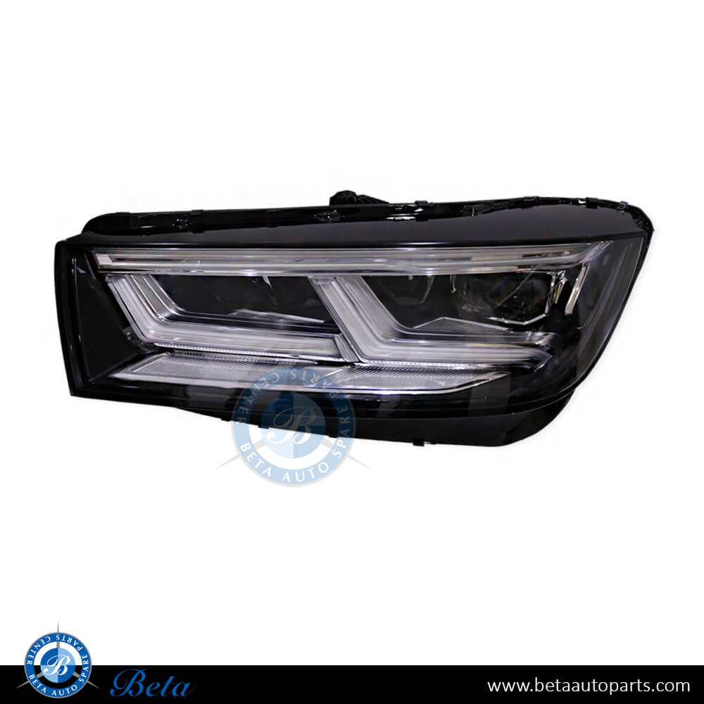 Left Side Headlamp LED for Audi Q5 2018-Up models, Part Number 80A941773