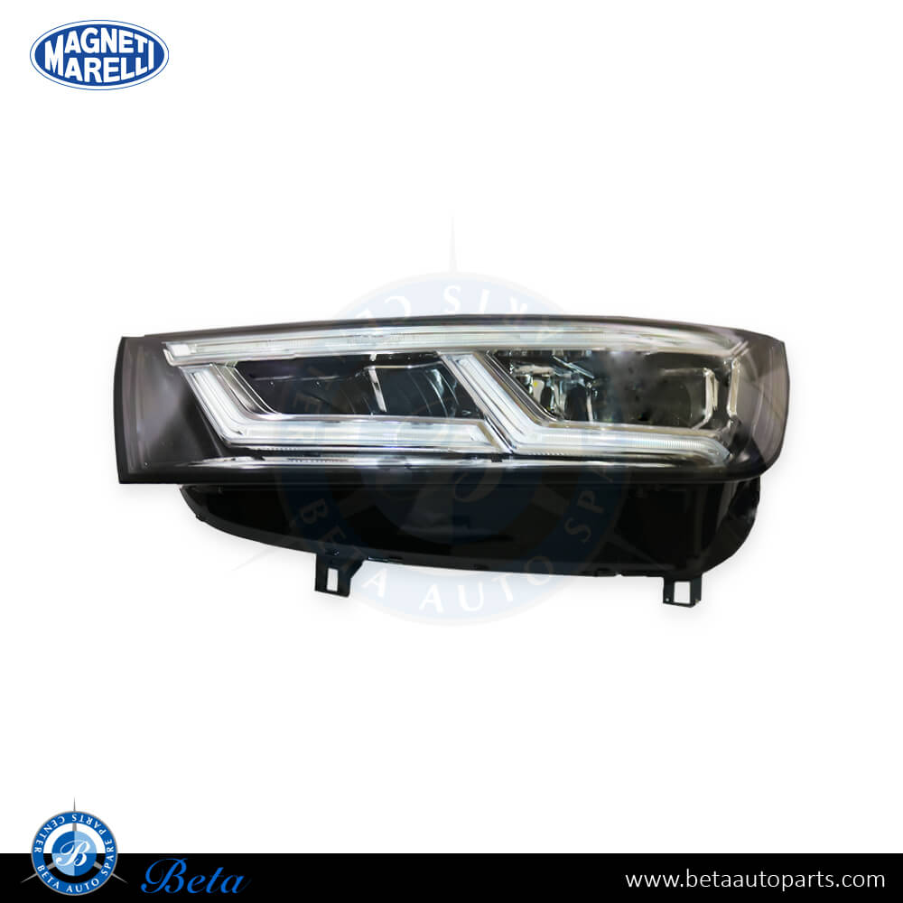 Left Side Headlamp LED for Audi Q5 2018-up models, Part Number 80A941773