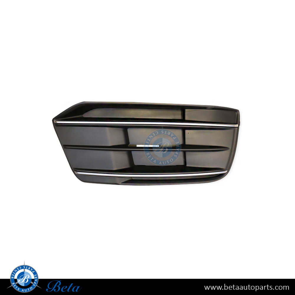 Left Side Fog Lamp Cover - Black for Audi Q5 2018 -Up models, Part Number 80A807679