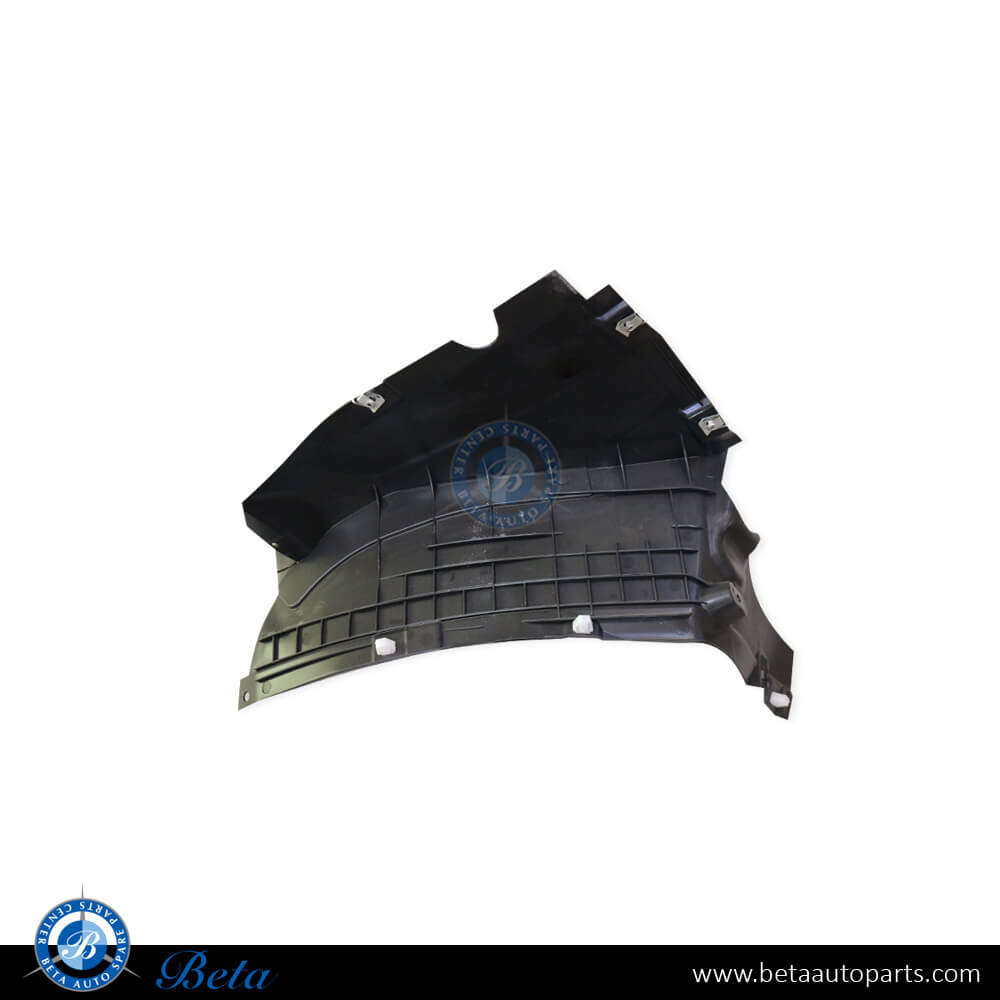 Left Side Front Wheel Fender Liner - Front Half for Audi Q5 2018-Up models, Part Number 80A853887F