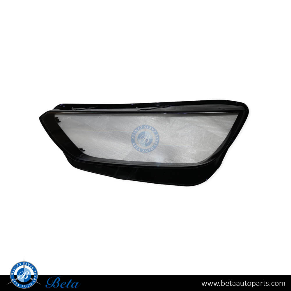 Left Side Headlamp Lens for Audi Q5 2021-Up models, Part Number 80A941033F