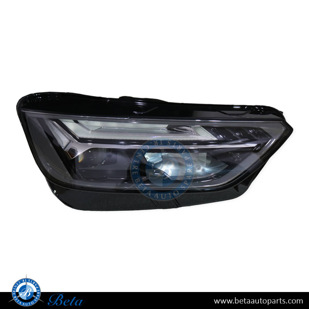 Right Side Headlamp LED for Audi Q5 2021 -Up models, Part Number 80A941034F