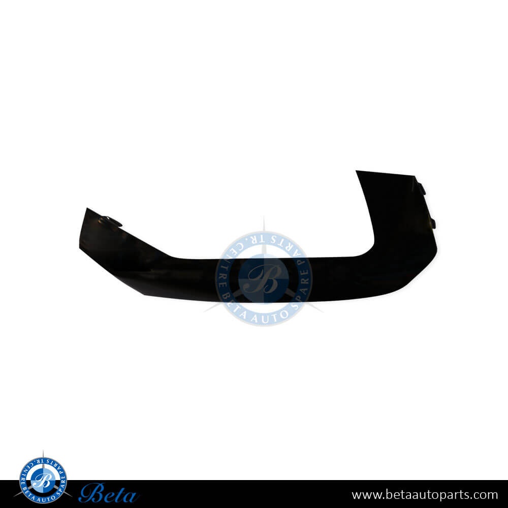 Left Side Rear Diffuser Outer Moulding - Black for Audi Q5 2021-Up models, Part Number 80F807967T94