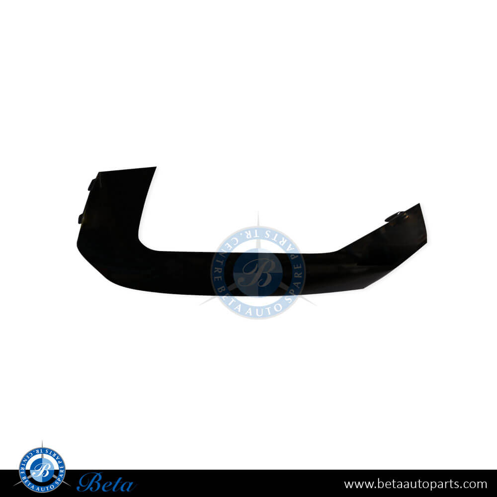 Right Side Rear Diffuser Outer Moulding - Black for Audi Q5 2021-Up models, Part Number 80F807968T94