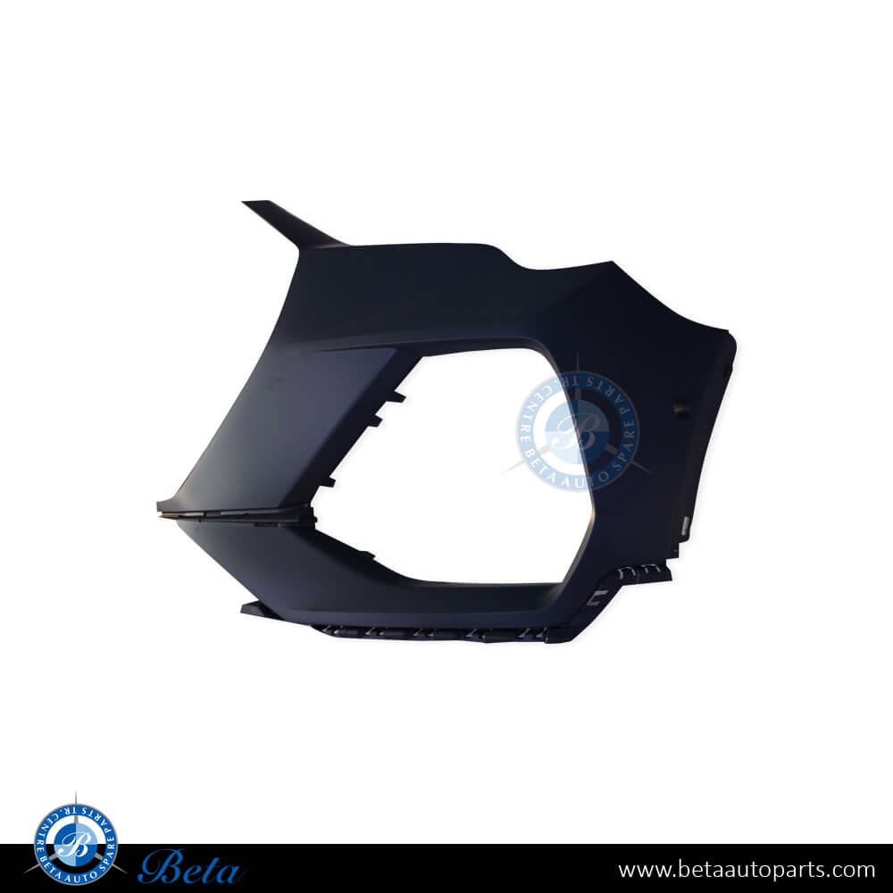 Left Side Front Bumper with Park Assist without Washer for Audi Q3 S-Line 2019-Up models, Part Number 83A807107G