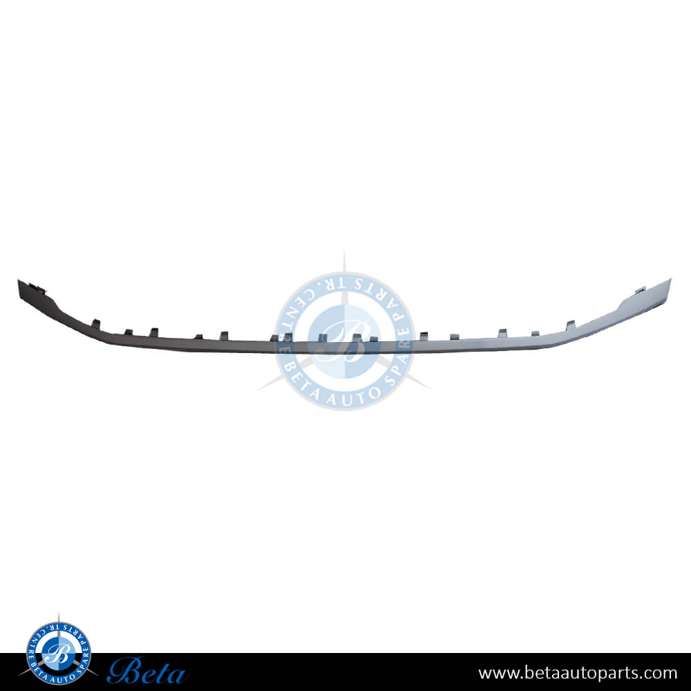 Front Bumper Lower Chrome Moulding for Audi Q3 S-Line 2019-Up models, Part Number 83A853643