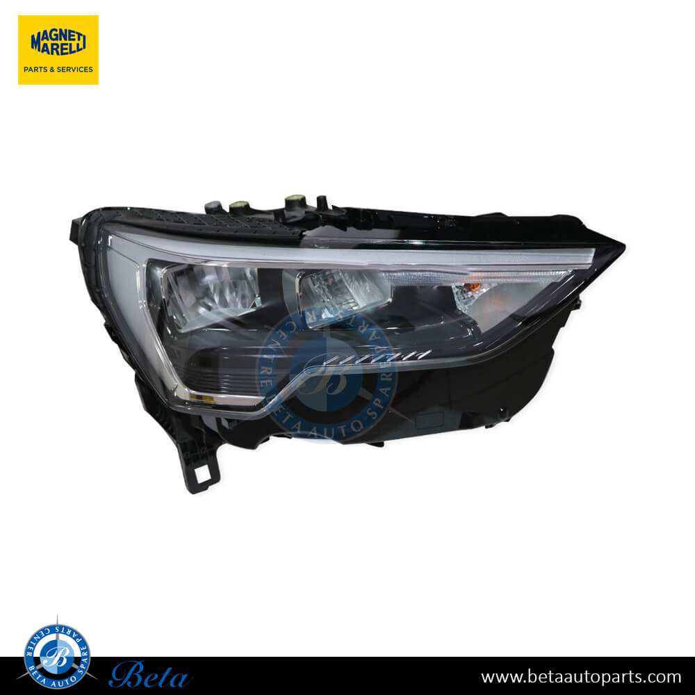 Right Side Headlamp LED for Audi Q3 2019-Up models, Part Number 83A941012