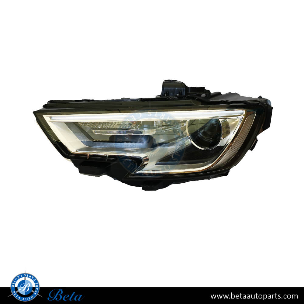 Audi A3 (2017-up), Headlamp Bi Xenon (Left), China, 8V0941043E