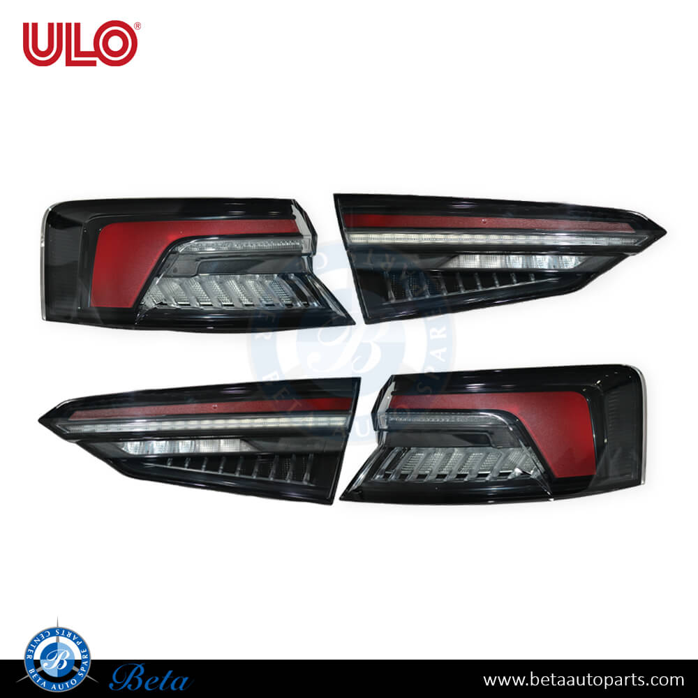 Audi A5 (2017-up), Tail lamp Black (Set), ULO, 8W6052100