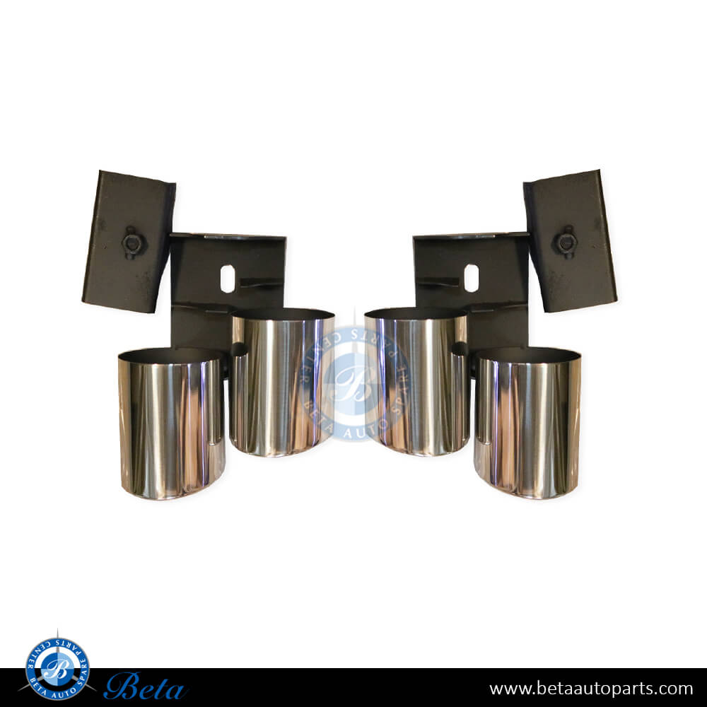 Exhaust Tips S4/S5 look for Audi A4/A5 2008-2015 models, Part Number 8K0253683E