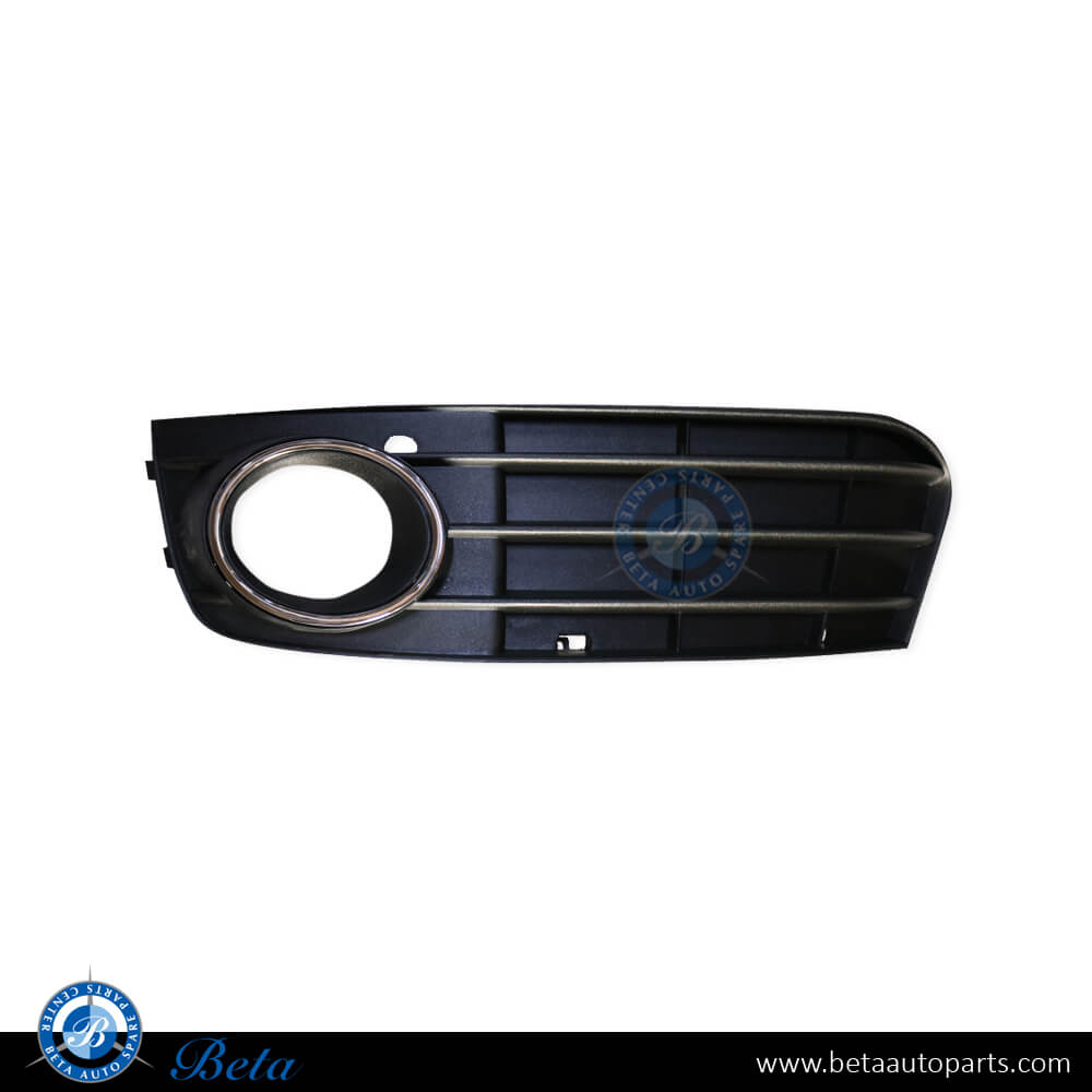 Audi A4 (2008-2011), Fog Lamp Cover with Chrome (Left), China, 8K0807681A