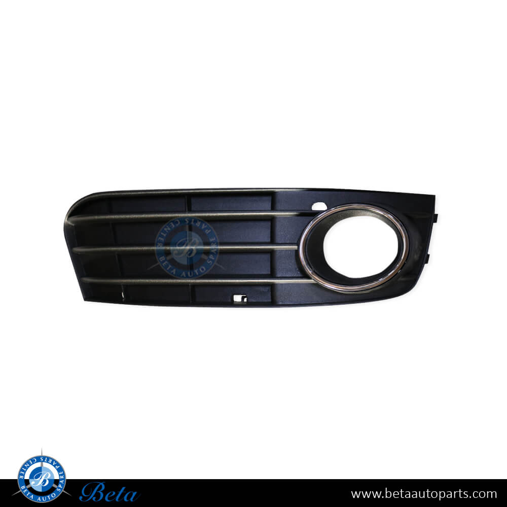 Audi A4 (2008-2011), Fog Lamp Cover with Chrome (Right), China, 8K0807682A