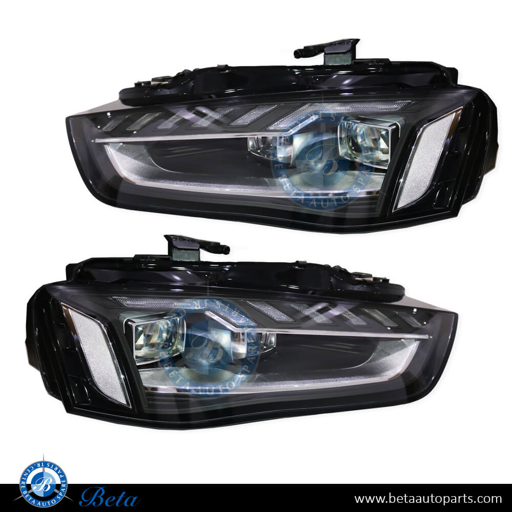 Headlamp Upgrade from Normal to 2020 LED Look for Audi A4 2012-2015 models, Part Number 8K0941003L / 8K0941004L