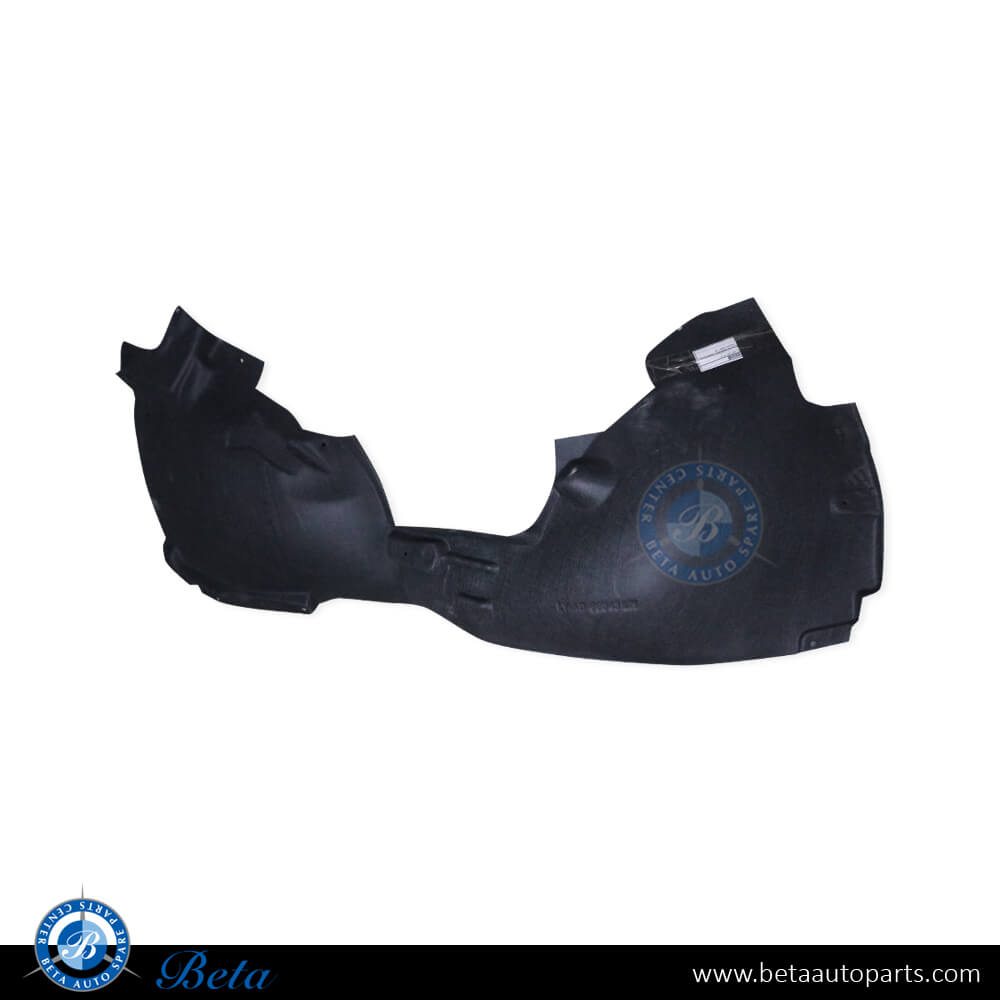 Left Side Front Wheel Fender Liner - Flannel for Audi Q5 2009-2017 models, Part Number 8R0821171F