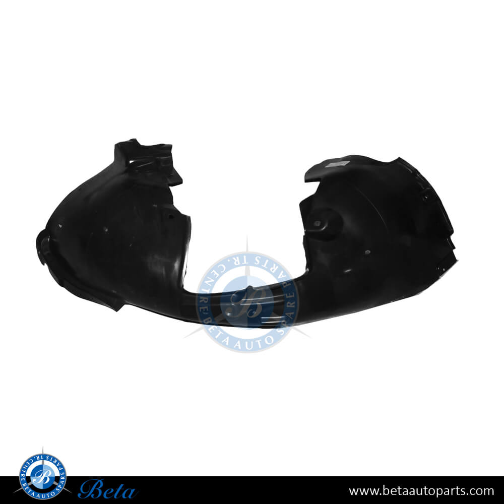 Left Side Front Wheel Fender Liner - Plastic for Audi Q5 2009-2017 models, Part Number 8R0821171K