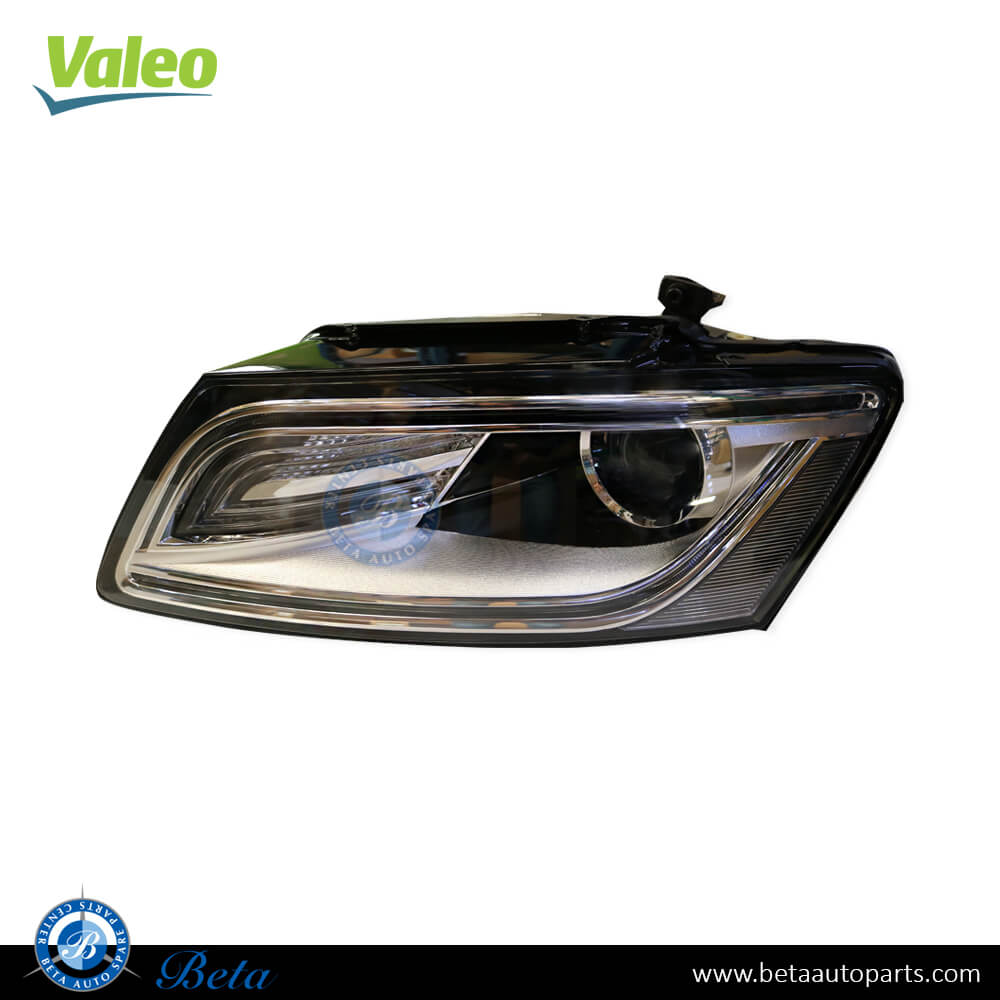 Left Side Headlamp Xenon for Audi Q5 2013-2017 models, Part Number 8R0941043C/8R0941033