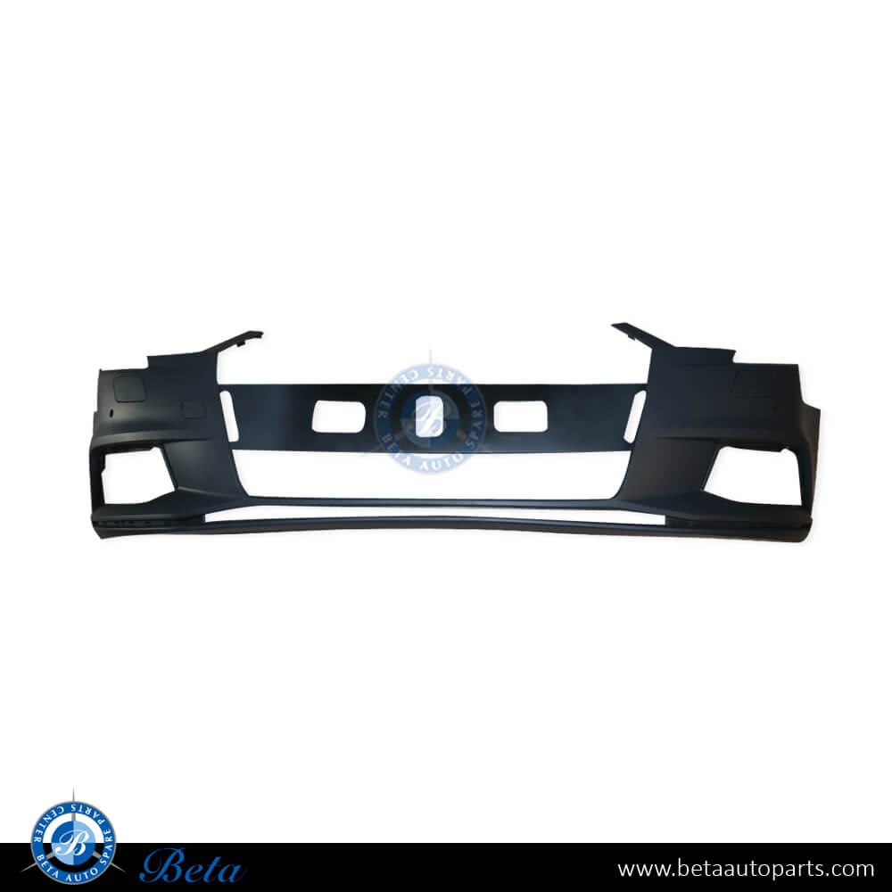 Audi A3 (2017-2019), Front Bumper with PDC with Washer (Sedan), China, 8V5807065T