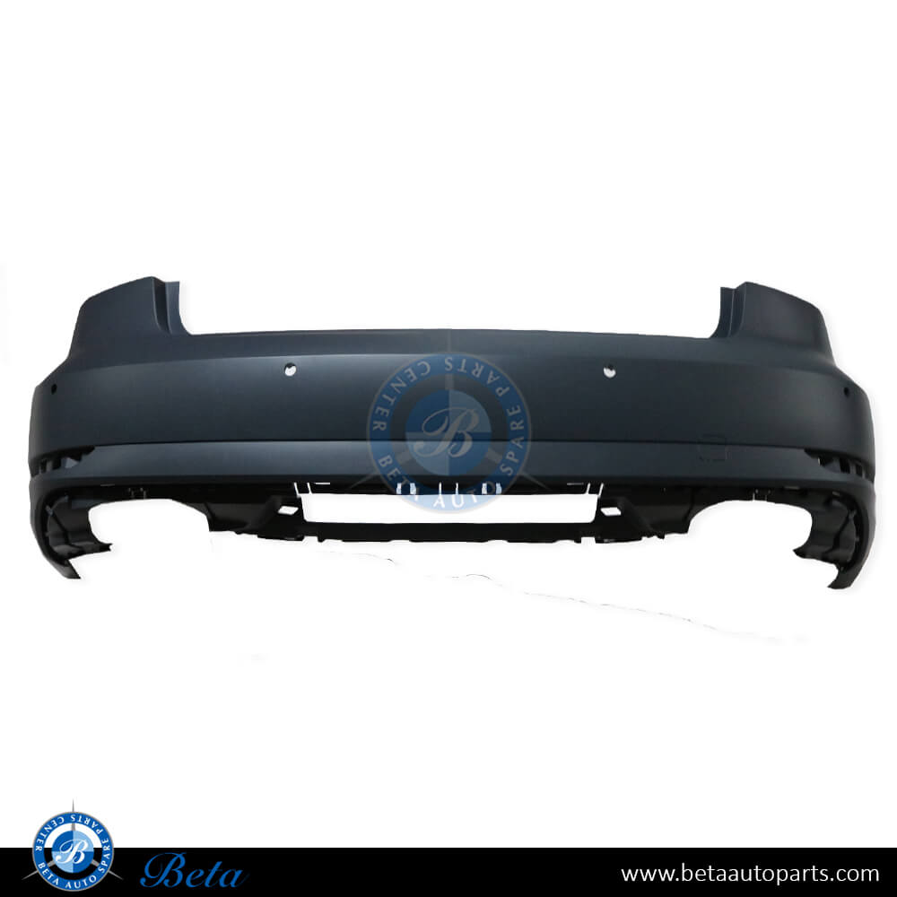 Audi A3 (2017-2019), Rear Bumper with PDC (Sedan), China, 8V5807067K