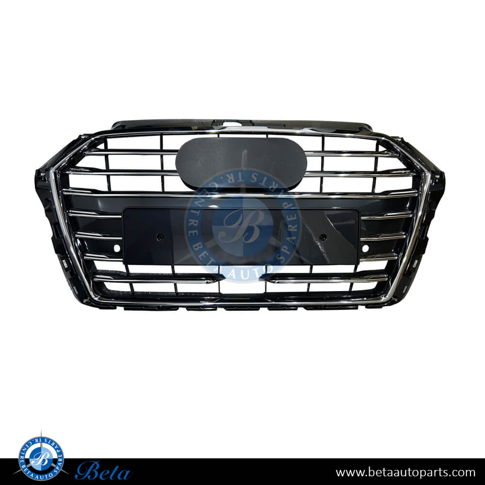 Radiator Grille with Chrome with Acc for Audi A3 2017-2019 models, Part Number 8V5853651D