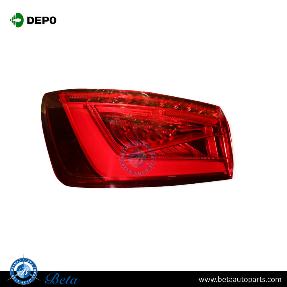 Audi A3 (2013-2016), Tail Lamp LED Sedan (Left), Depo, 8V5945095A