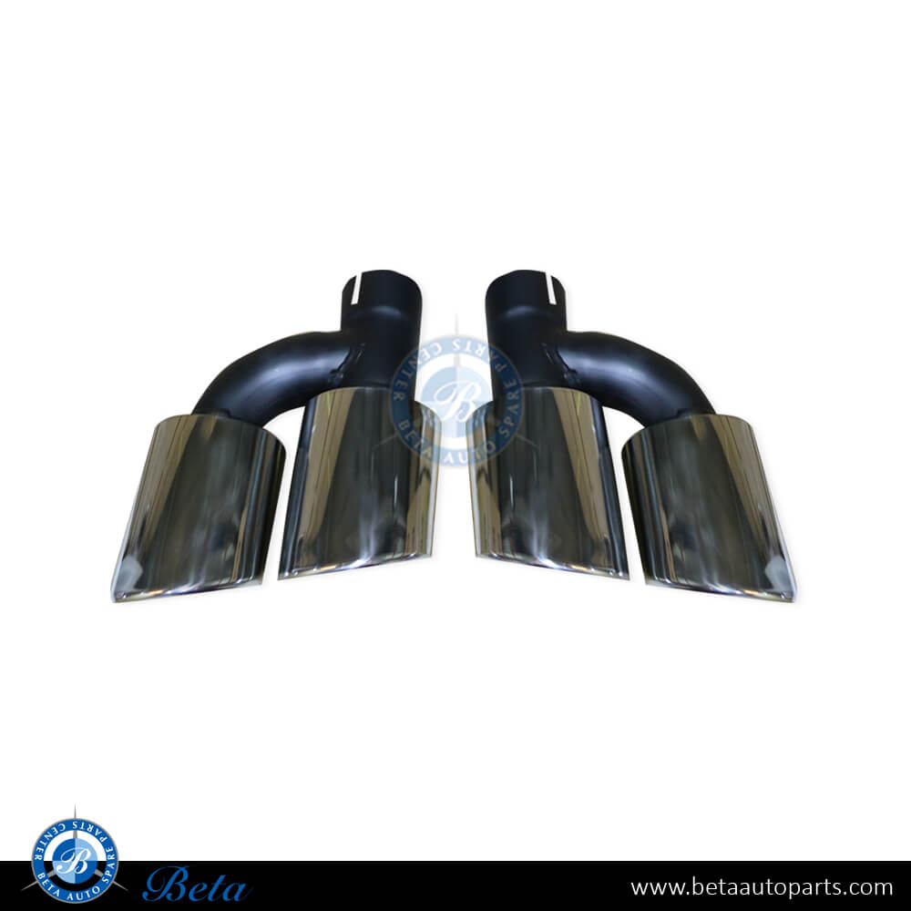 Audi A4 (2016-Up), Exhaust Tips S4/S5 look, China, 8W0253825D / 8W0253826D