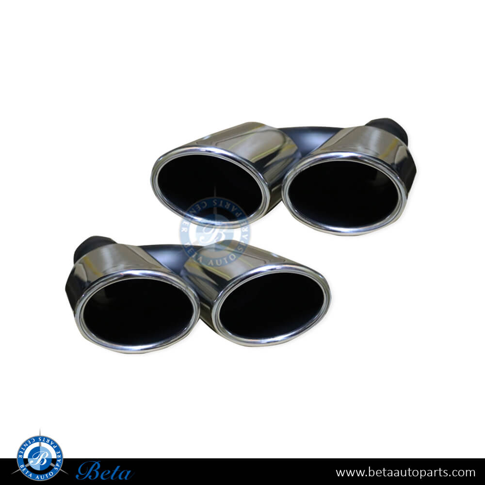 Audi A4 (2016-Up), Exhaust Tips S4/S5 look, China, 8W0253825D / 8W0253826D