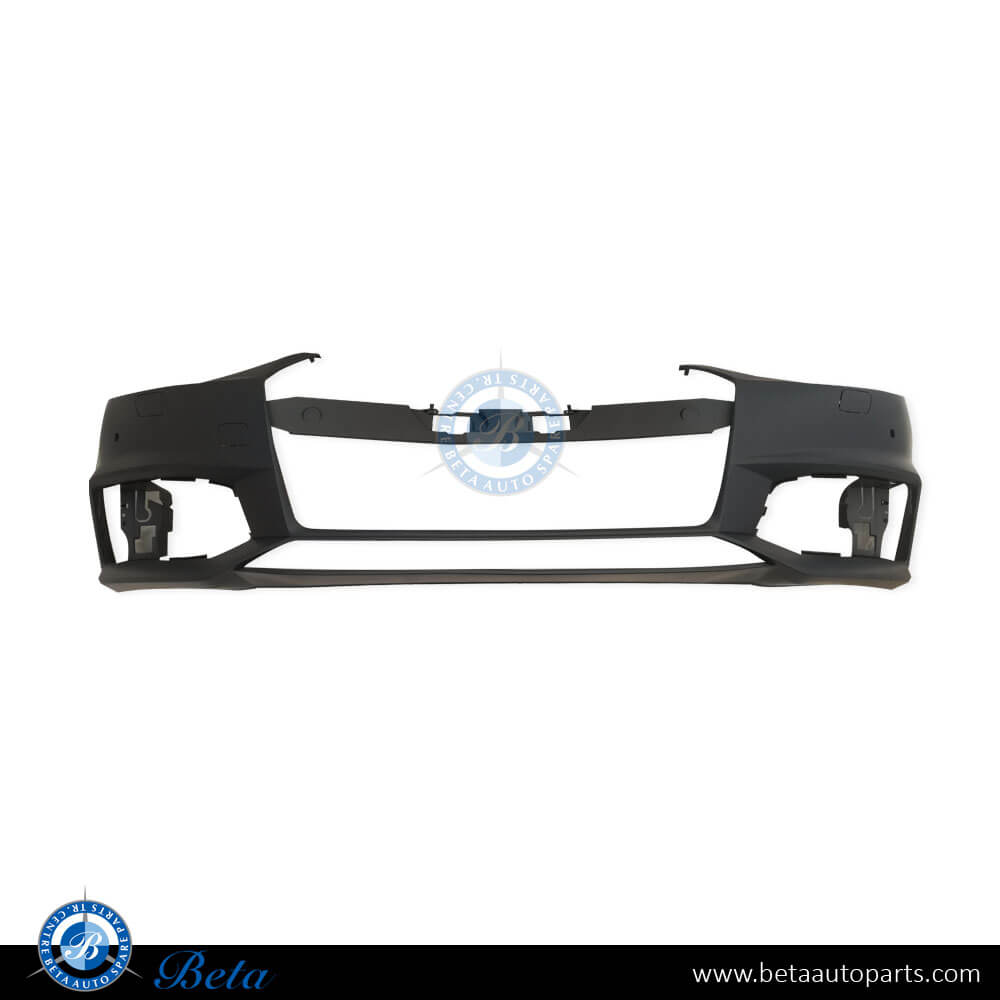 Audi A4 S-Line (2016-2019), Front Bumper with PDC with Washer, China, 8W0807065K